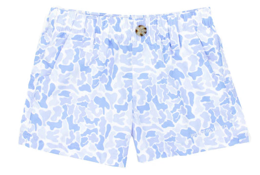 Properly Tied Boys Mallard Short River Camo