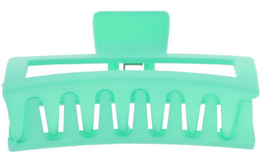 Jane Marie Seafoam Rectangle Large Claw Hair Clip