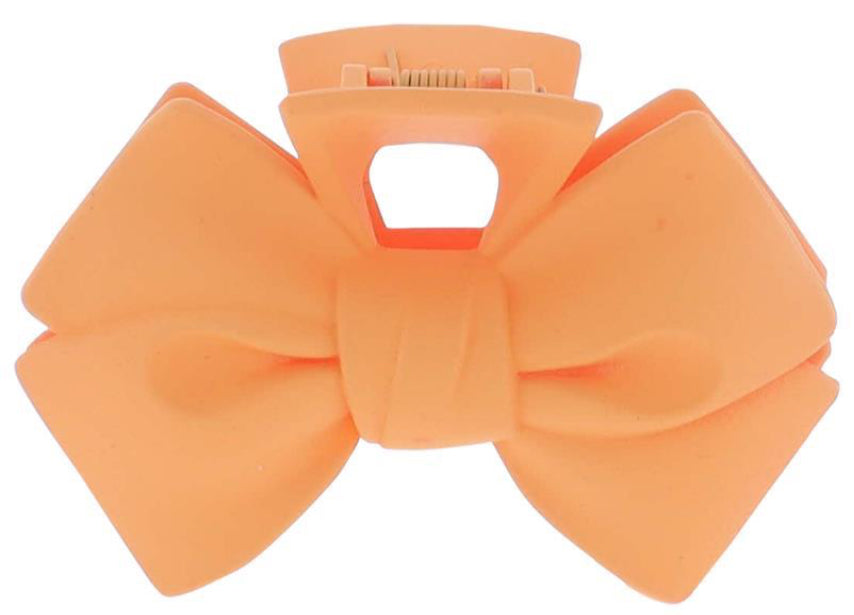 Jane Marie Peach Bow Hair Clip