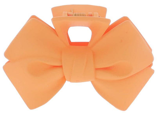 Jane Marie Peach Bow Hair Clip
