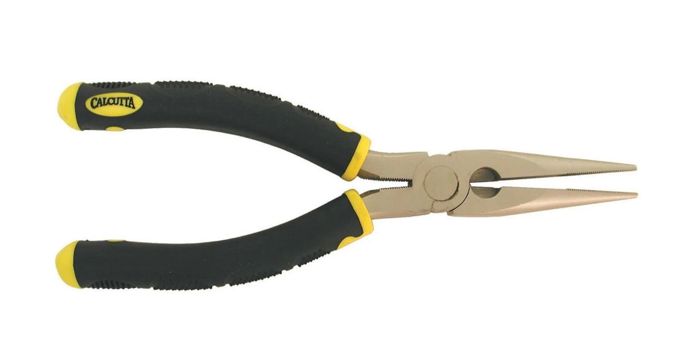 Calcutta Ultra Grip 6” Long Nose Pliers C6CRLNP