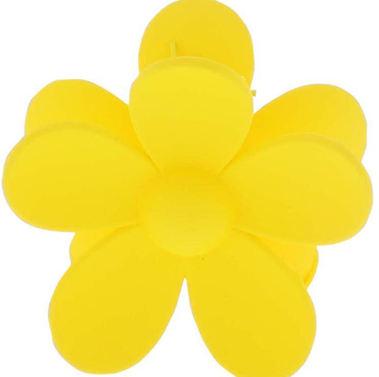 Jane Marie Yellow Flower Hair Clip
