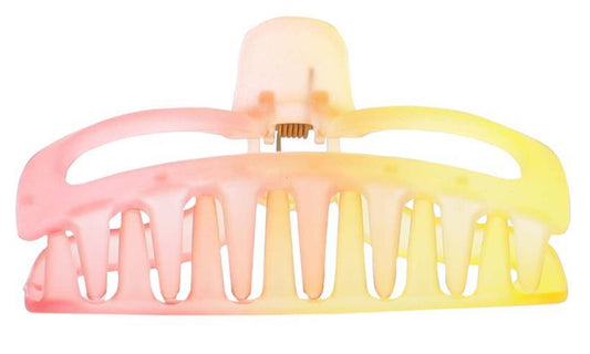 Jane Marie Orange Ombre Curved Hair Clip