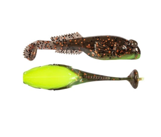 ZMAN TRD GOBYZ 2.4" COPPRTREUSE 6PK