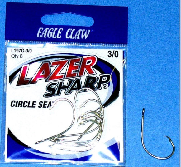 Eagle Claw Circle Hook 7/0 L197G-7/0