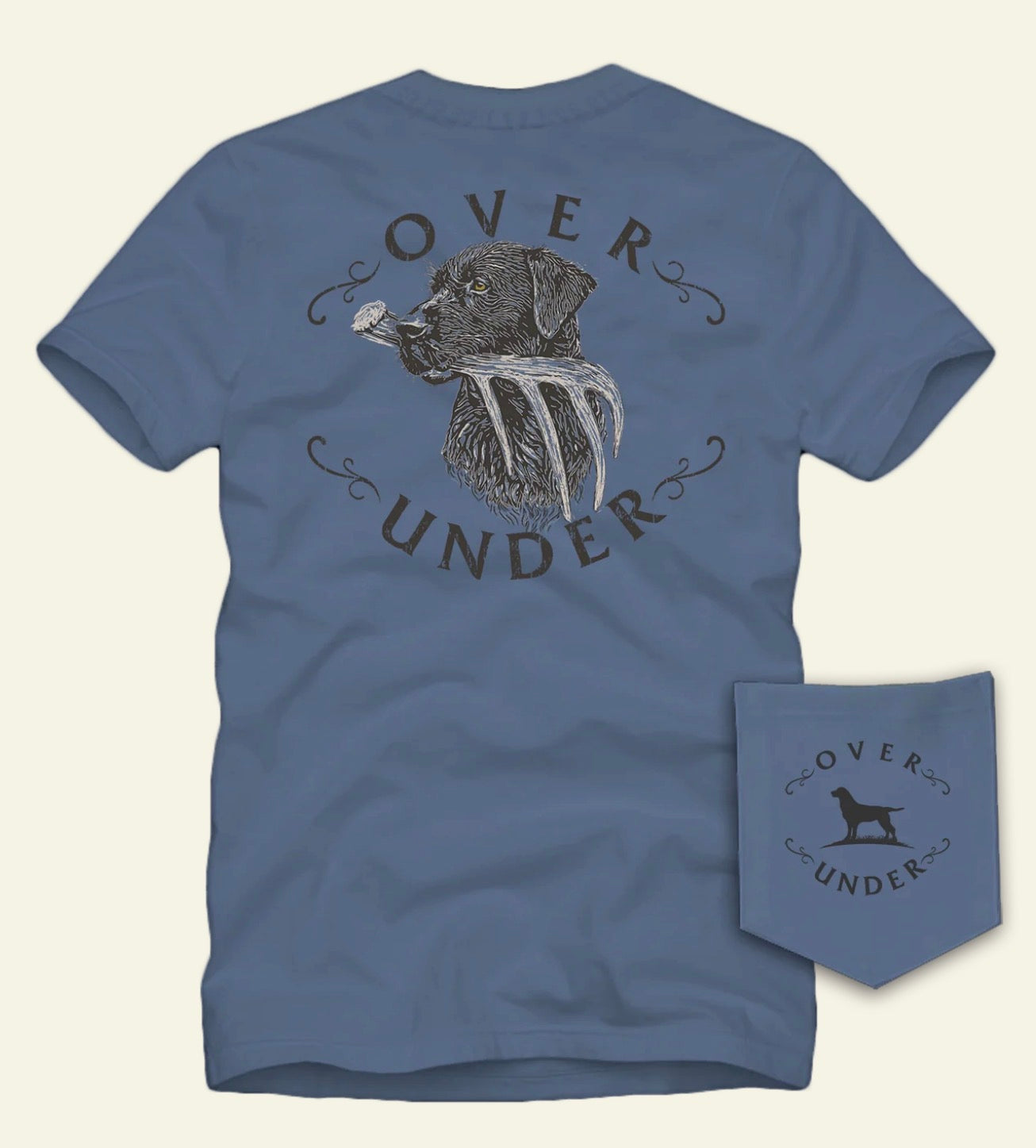 Over Under S/S SHED HUNTER T-SHIRT SLATE
