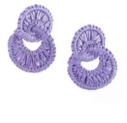 Michelle McDowell Earrings Kayla Purple