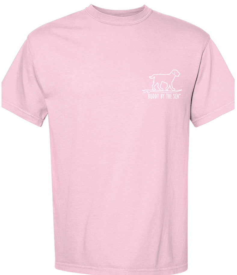 Buddy By The Sea Happy Hour Adult S/S Cotton Candy