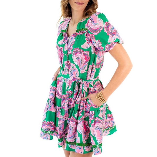 Mary Square Dress Addison Petal Tango
