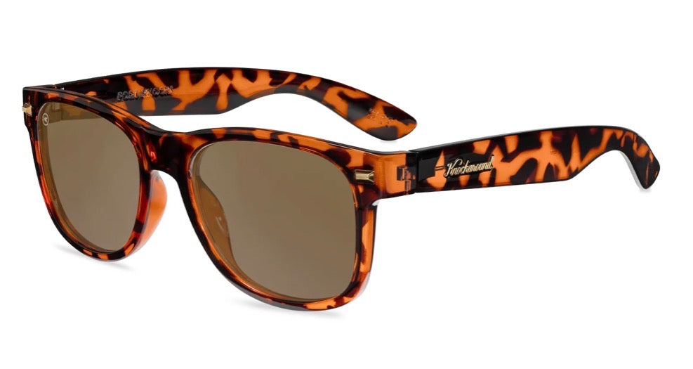 Knockaround Glossy Tortoise Shell/Amber Fort Knocks