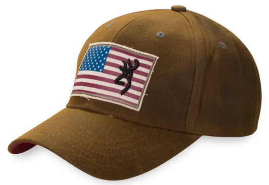 Browning Liberty Wax Cap - Dark Brown