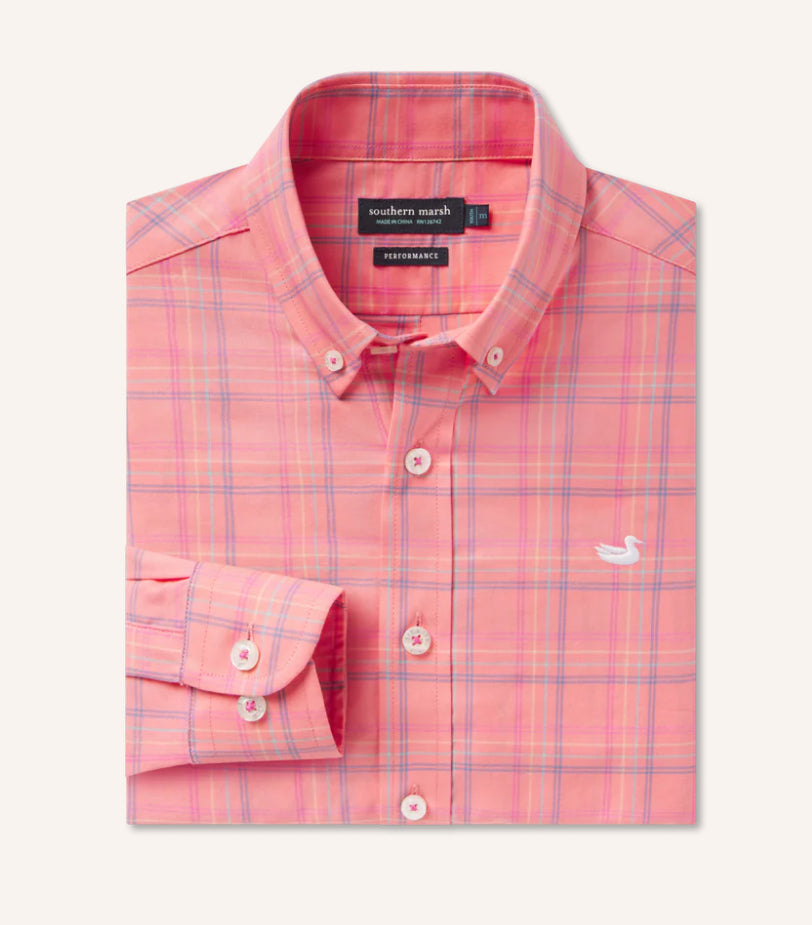 Southern marsh Chatham Lines Performance Dress