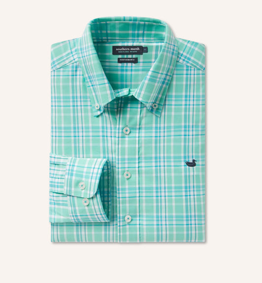 Southern marsh Grainger Performance Plaid Dress