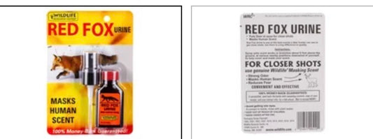 Wildlife Red Fox Urine 1oz Pump Spray