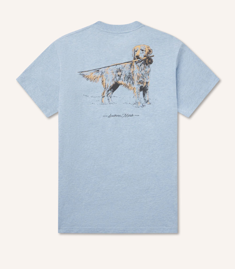 Southern marsh Golden Days Tee AGLD Blue