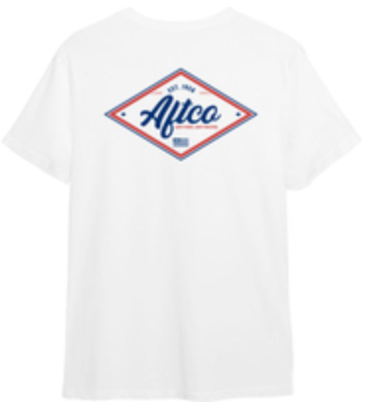Aftco Sherman White Tee