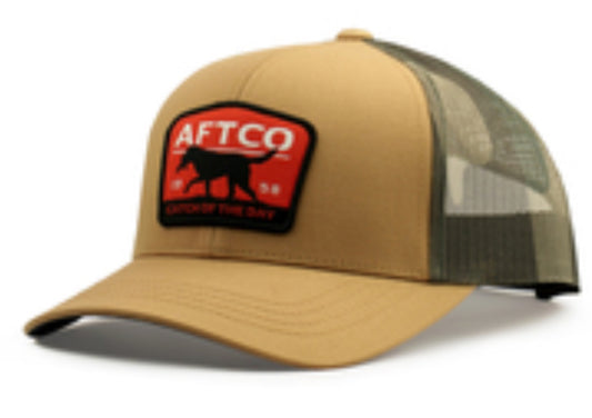 Aftco Fetch LP Trucker Dark Sand Hat