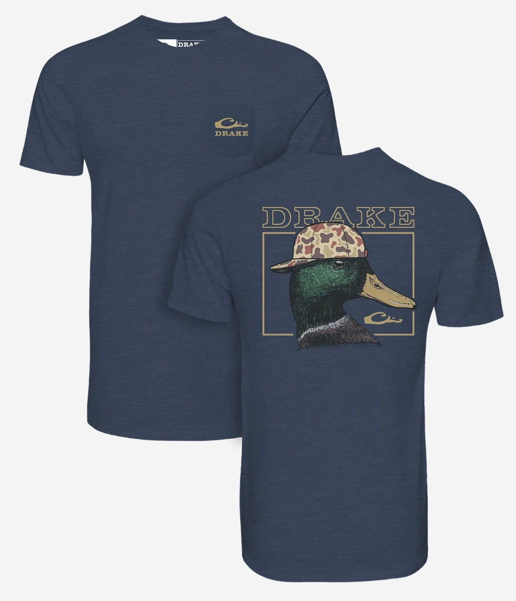 Drake Backward Cap Mallard SS Tee Spellbound