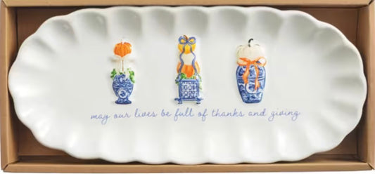 Mud Pie Topiary Sentiment Tray