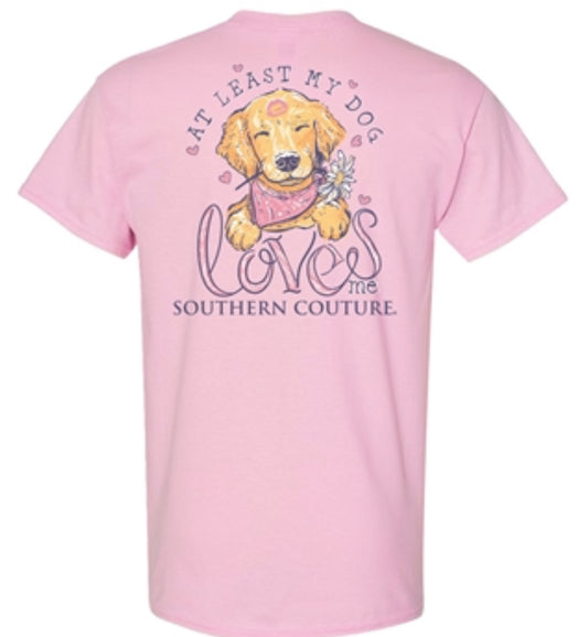 SC Classic At Least My Dog Loves Me -Light Pink
