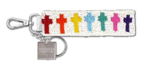 SC Beaded Keychain