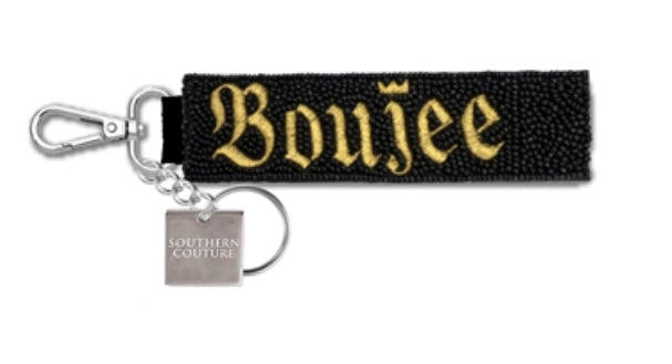 SC Beaded Keychain