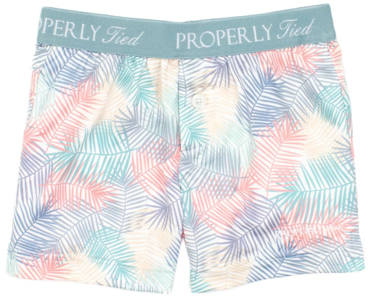 Properly Tied Boys Inlet Boxer Palm