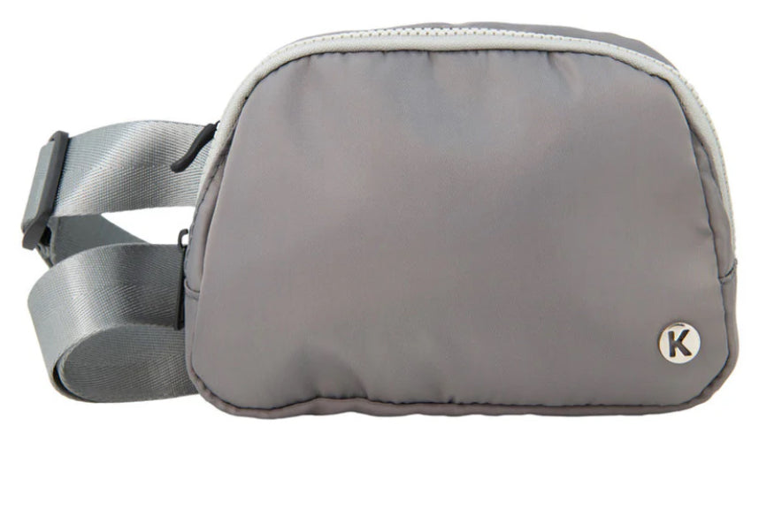 Katydid GRAY  SOLID BELT BAG  KDC-BBG-18_GRY