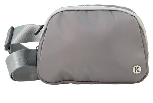 Katydid GRAY  SOLID BELT BAG  KDC-BBG-18_GRY