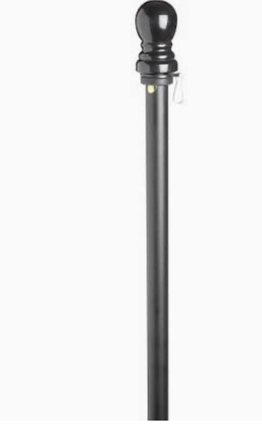 Evergreen Metal House Flag Pole