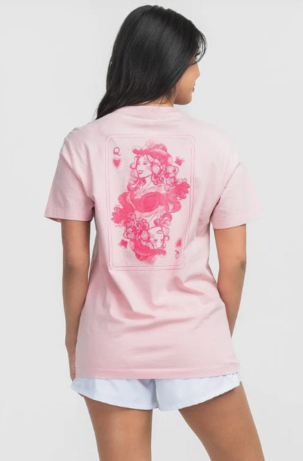 Southern Shirt Company Dolly Of Hearts Tee SS blush