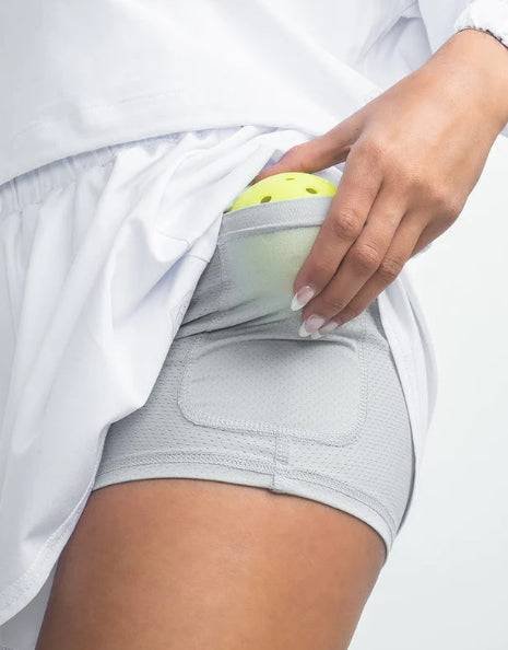 Southern Shirt Company Hybrid Performance Skort Bright White