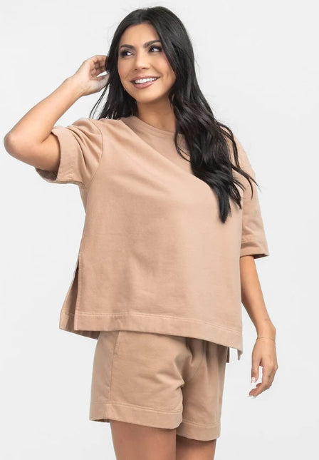 Southern Shirt Company On The Daily Tee Warm Taupe
