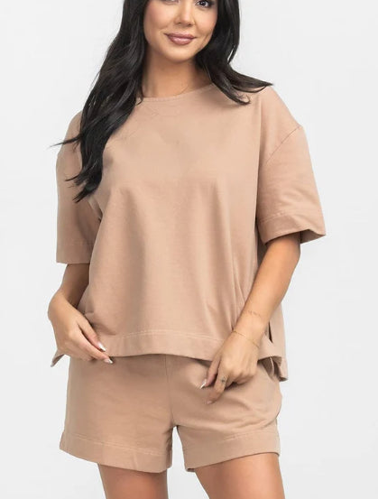 Southern Shirt Company On The Daily Tee Warm Taupe