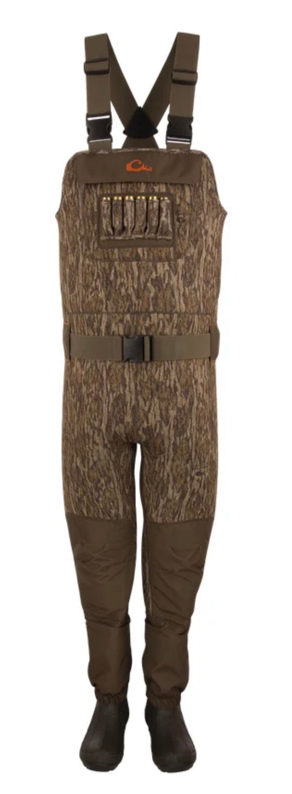 Drake Hardline Neoprene Youth Wader Green Timber