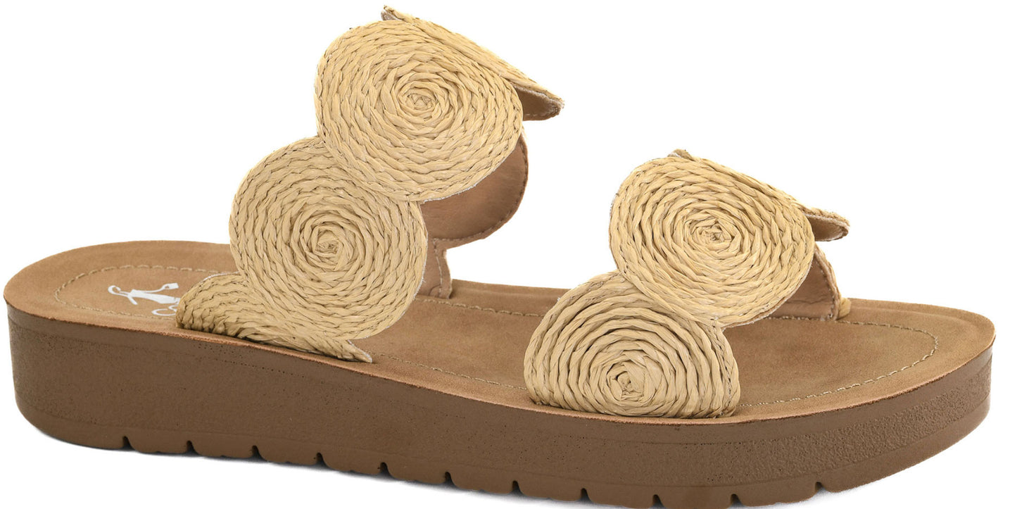 Corky Raffia cheers Beaches