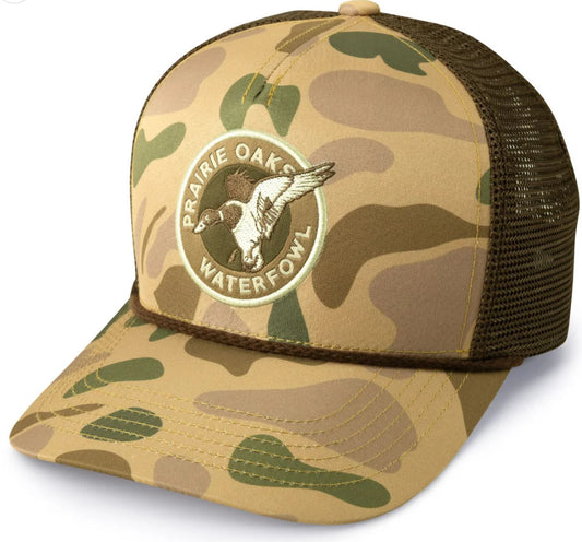 Heybo Embroidered Mallard Rope Unstructured Camo