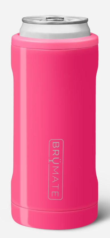 Brumate Hopsulator Slim Neon Pink | 12oz Slim Cans
