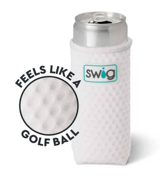 Swig Insulated Slim Can Coolie Golf Practice