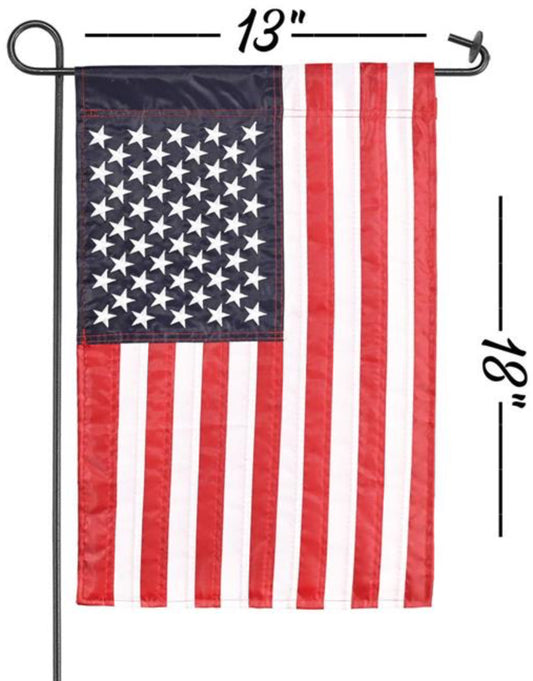 Magnolia Garden Flag American Polyester 13x18