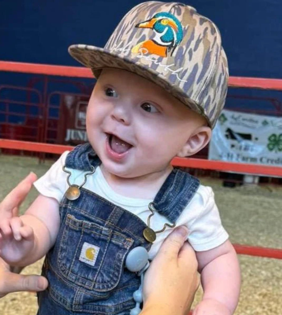 Old South Wood Duck Head Osland Camo - Trucker Hat - Infant Infant (4 Months - 12 Months) / Osland Camo