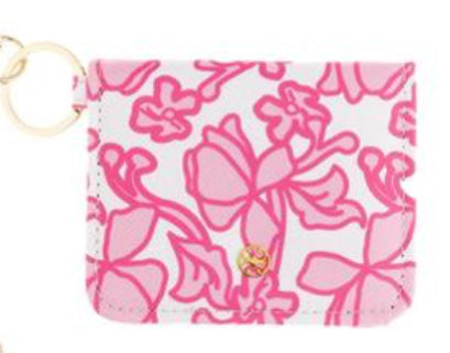 Mary Square Blossom Breeze Pink ID Wallet