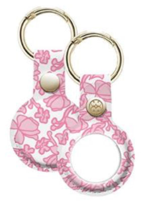 Mary Square Blossom Breeze Pink AirTag Case