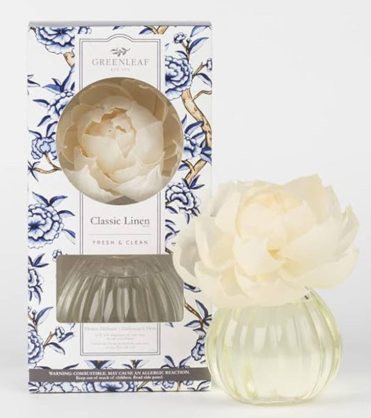 Greenleaf Classic Linen Flower Diffuser