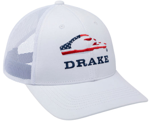 Drake Americana Cap White OSFM