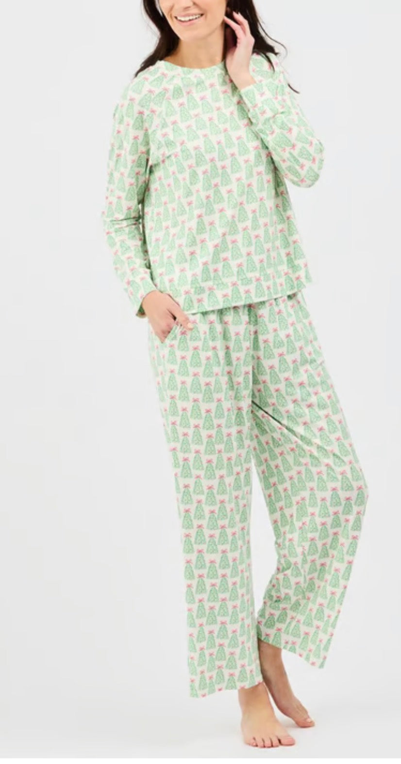 Mary Square Rosy Woodland Annie Pant Set