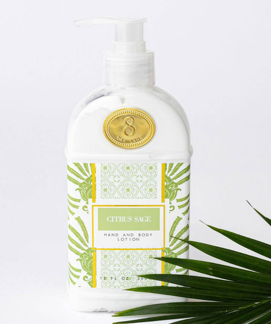 8 Oak Lane Citrus Sage Hand And Body Lotion