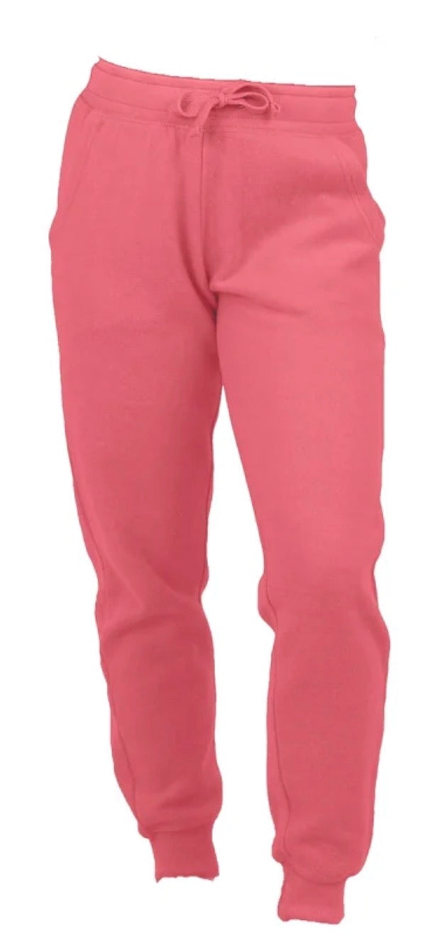 Southern Couture Drawstring Jogger Pant-Watermelon