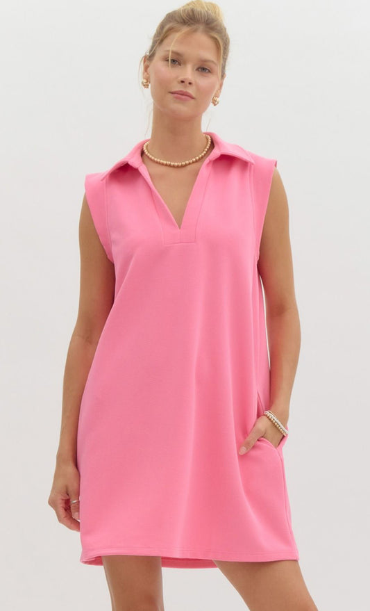 Entro Candy Pink Dress