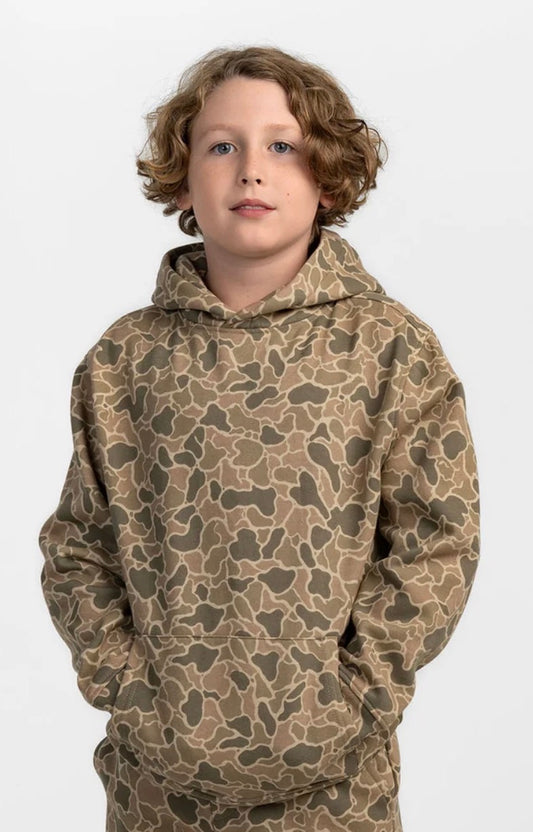 Southern Shirt Co Youth Campfire Hoodie Deer Camo